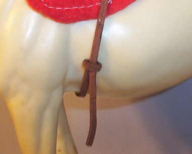 Red Bareback & Bridle