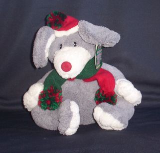Santa Mouse Stuffed Animal